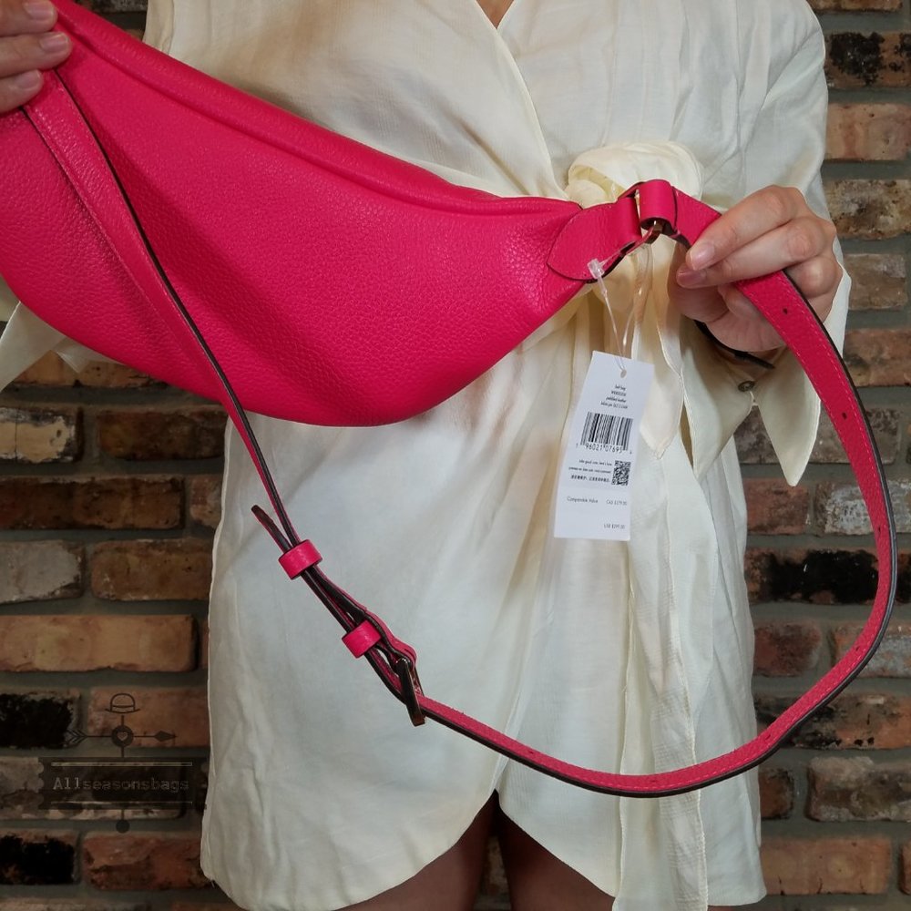 NWT Kate Spade Leila Belt Bag in Bright Pink 💗 - Picture 5 of 6